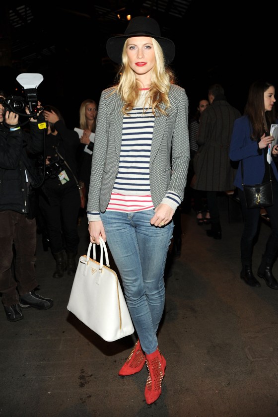 Rag & Bone Women's Collection - Front Row- Fall 2013 Mercedes-Benz Fashion Week