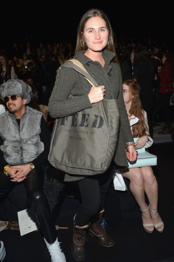 Rebecca Minkoff  - Front Row - Fall 2013 Mercedes-Benz Fashion Week