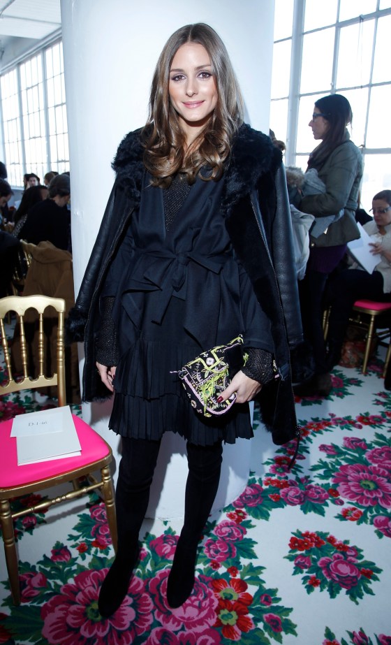 Olivia Palermo at Delpozo Delpozo - Front Row - Fall 2013 Mercedes-Benz Fashion Week