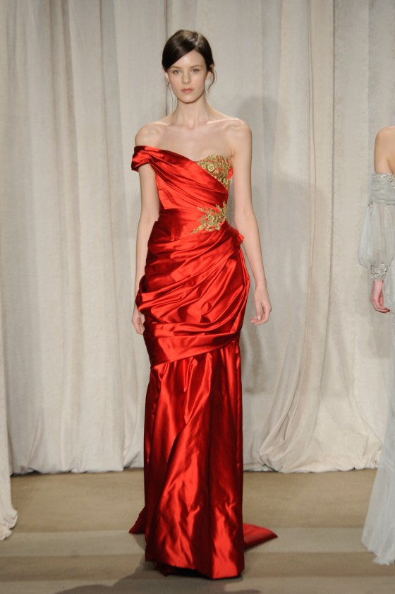 Marchesa - Runway - Fall 2013 Mercedes-Benz Fashion Week