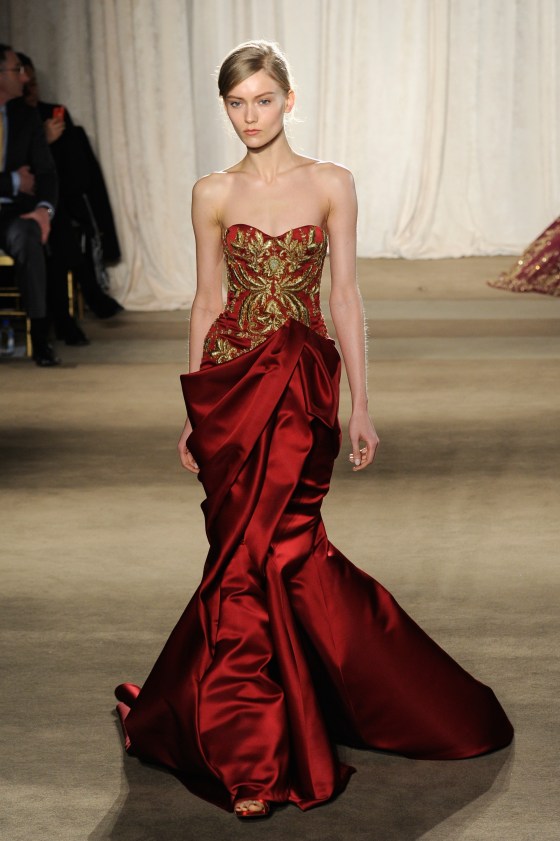 Marchesa - Runway - Fall 2013 Mercedes-Benz Fashion Week