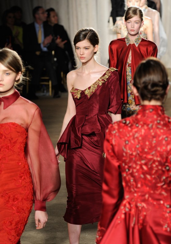 Marchesa - Runway - Fall 2013 Mercedes-Benz Fashion Week