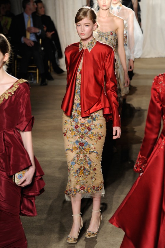 Marchesa - Runway - Fall 2013 Mercedes-Benz Fashion Week