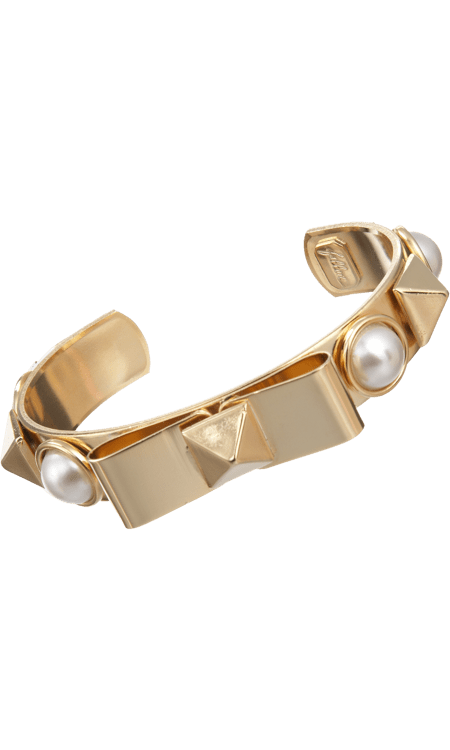 Fallon Bow and Pearl Cuff, $79, BarneysWarehouse.com
