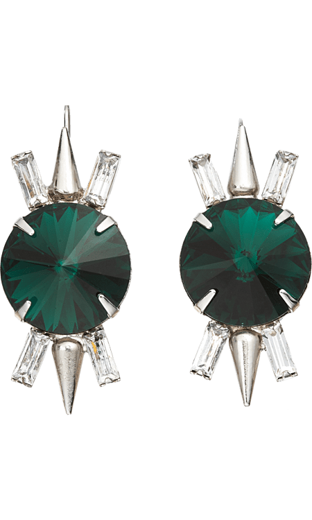 Fallon Crystal Spike Earrings, $109,