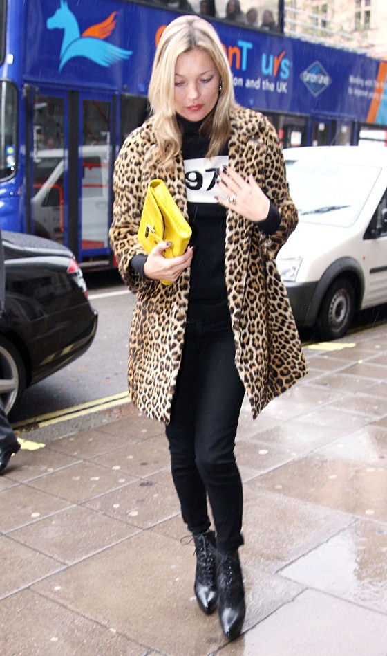 Kate Moss Steps Out In London