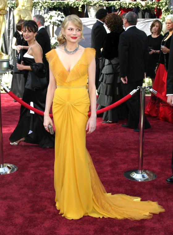 Michelle Williams in Vera Wang in 2006