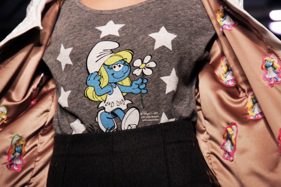 Mercedes-Benz New York Fashion Week Autumn/Winter 2013 - Le Smurfette - Runway