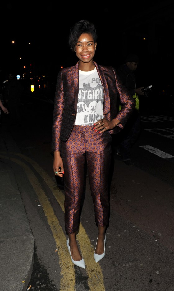 LFW Rihanna For River Island Celebs