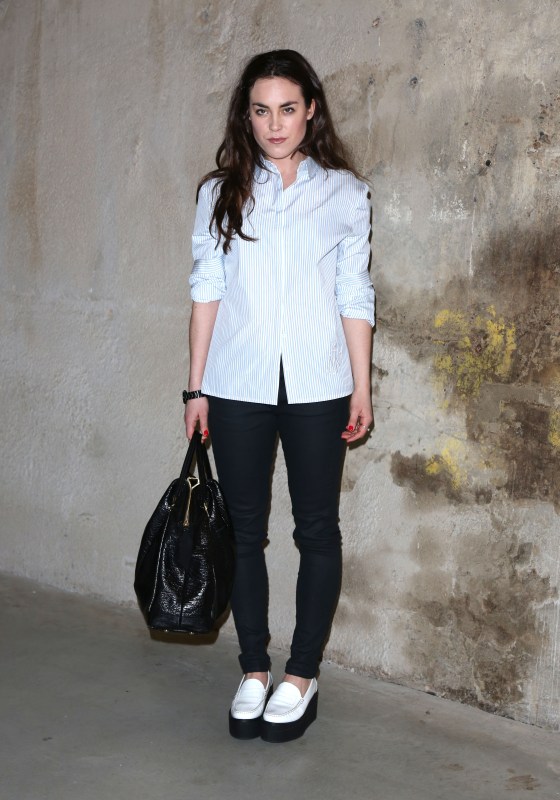 London Fashion Week - Autumn/Winter 2013  - Topshop Unique- Front Row