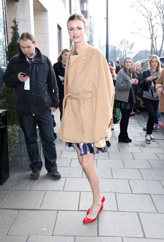 LFW Temperley London arrivals